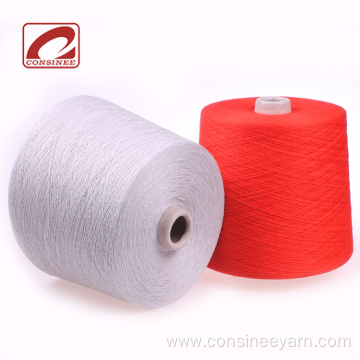 MOQ1kg 2/28Nm 85% cotton 15% cashmere blend yarn